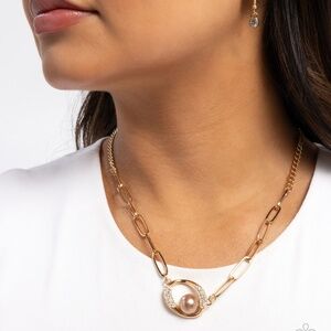 Titee Tutor Brown Necklace #4362